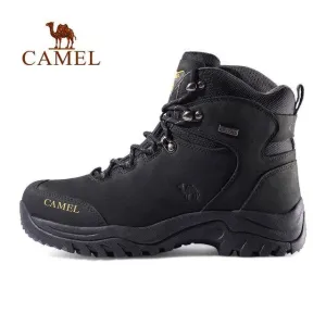 CAMEL Hommes Femmes High Top Chaussures de Randonnée 2019 Durable Imperméable Antidérapant En Plein Air Escalade Trekking Chaussures Militaire Tactique Bottes