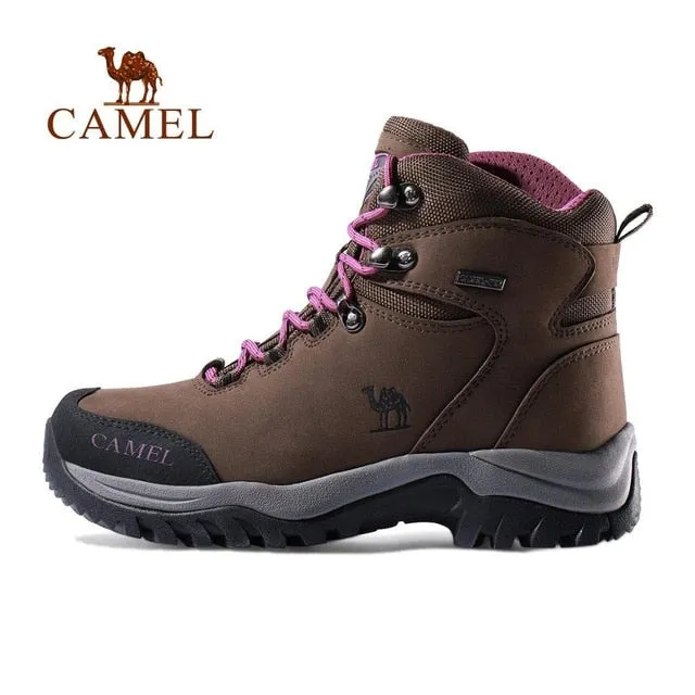 CAMEL Hommes Femmes High Top Chaussures de Randonnée 2019 Durable Imperméable Antidérapant En Plein Air Escalade Trekking Chaussures Militaire Tactique Bottes