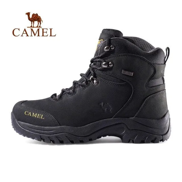 CAMEL Hommes Femmes High Top Chaussures de Randonnée 2019 Durable Imperméable Antidérapant En Plein Air Escalade Trekking Chaussures Militaire Tactique Bottes