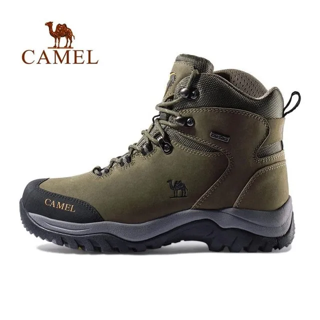 CAMEL Hommes Femmes High Top Chaussures de Randonnée 2019 Durable Imperméable Antidérapant En Plein Air Escalade Trekking Chaussures Militaire Tactique Bottes