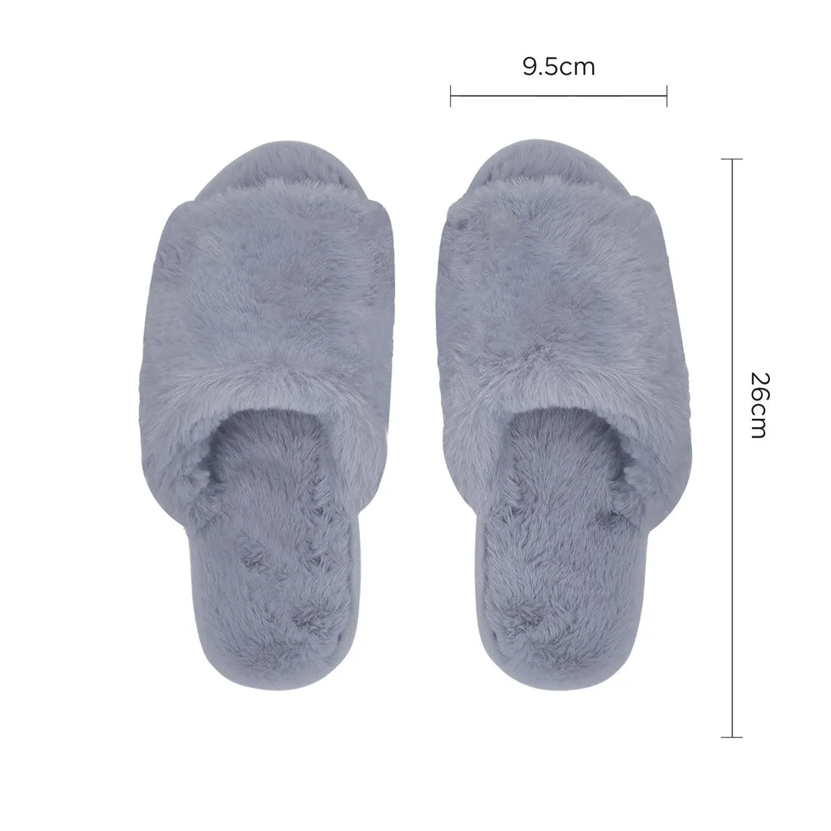 Charles Millen Gaby Bedroom Slippers( Ladies ) 26cm