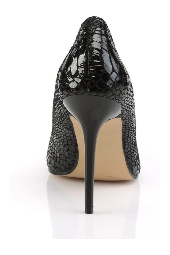 CLASSIQUE-20SP Pump  | Black Genuine Leather