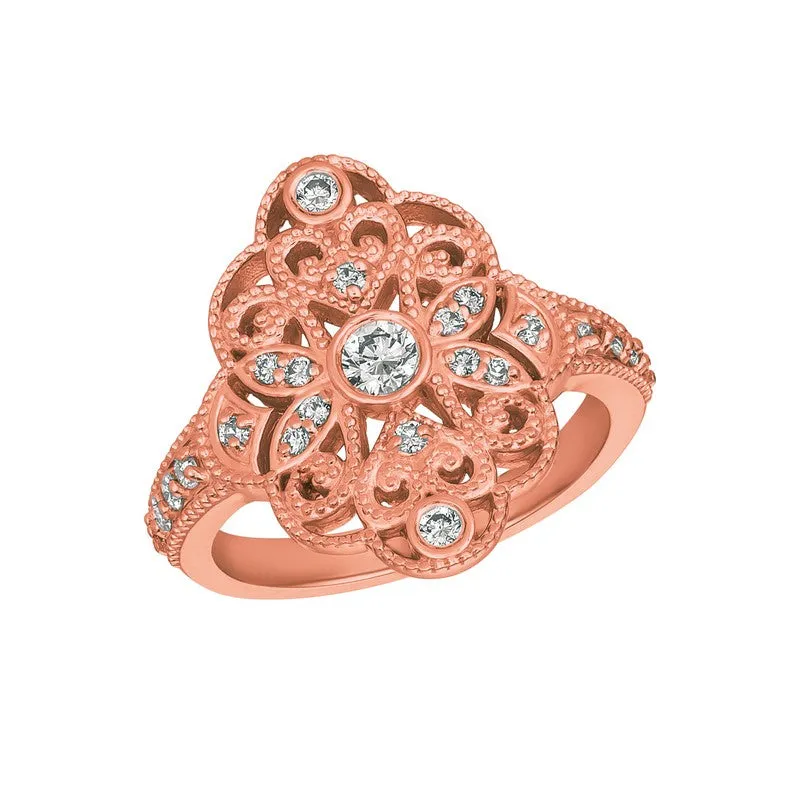 ‘COCKTAIL-READY’ DIAMOND RING 14K GOLD (0.45 CTW)