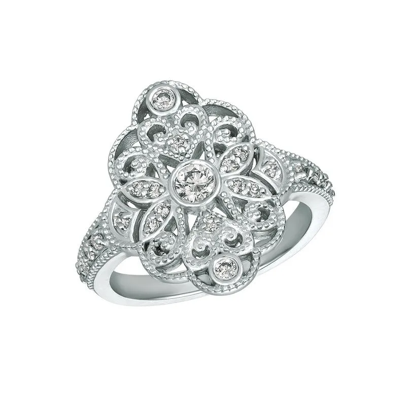 ‘COCKTAIL-READY’ DIAMOND RING 14K GOLD (0.45 CTW)