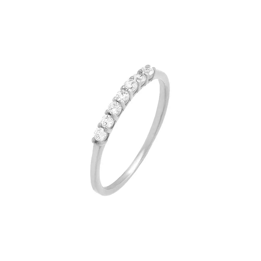 Colored CZ Ring