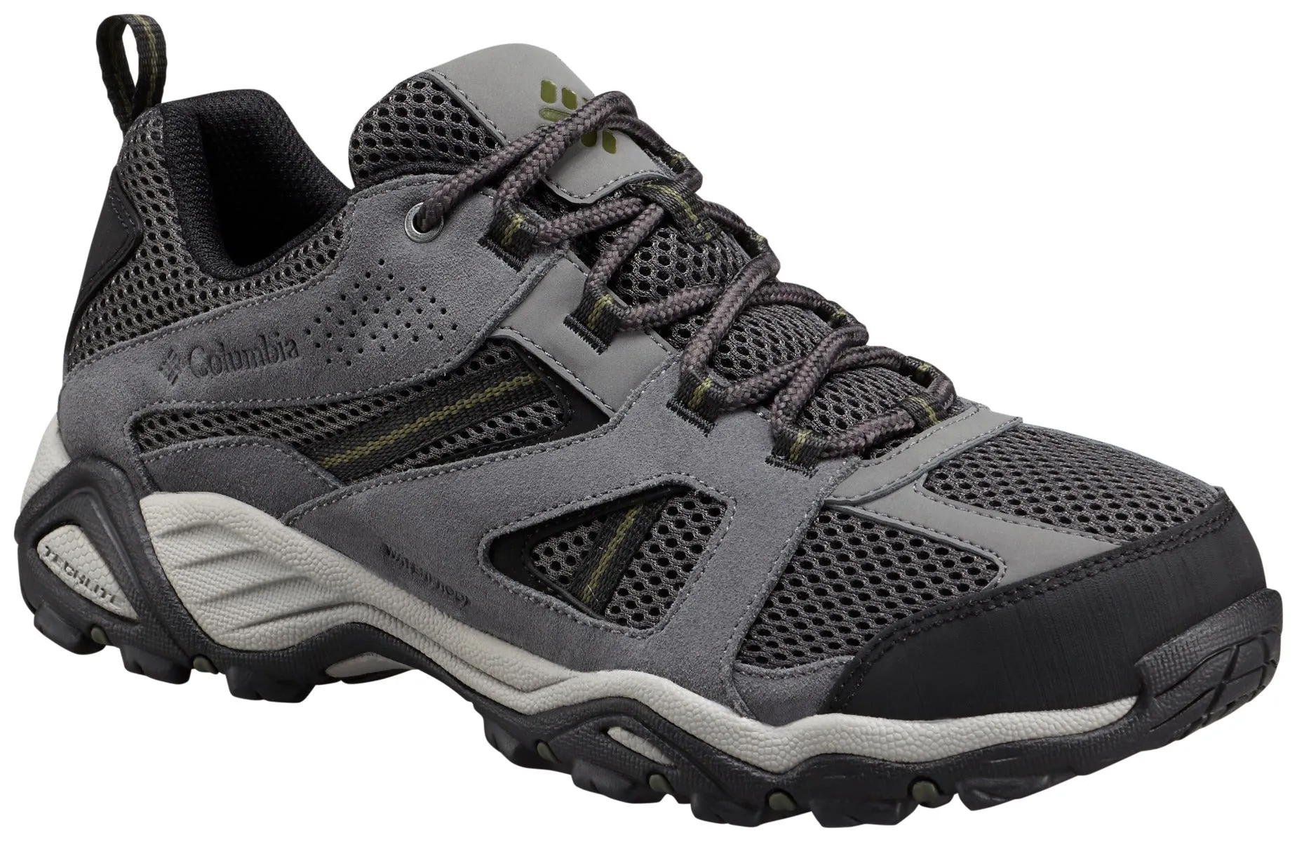 Columbia Hammond Low Waterproof Mens Hiking Shoes Shark