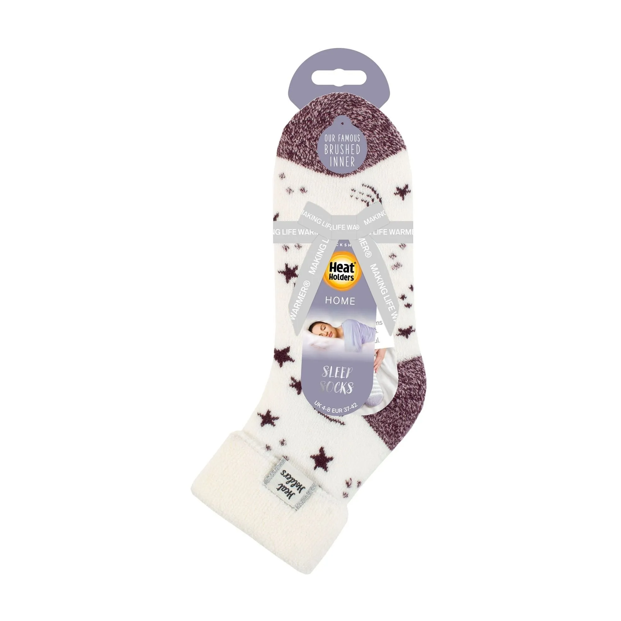 Cozy Turn-Over Cuff Lounge Socks | Warm Winter Socks for Women