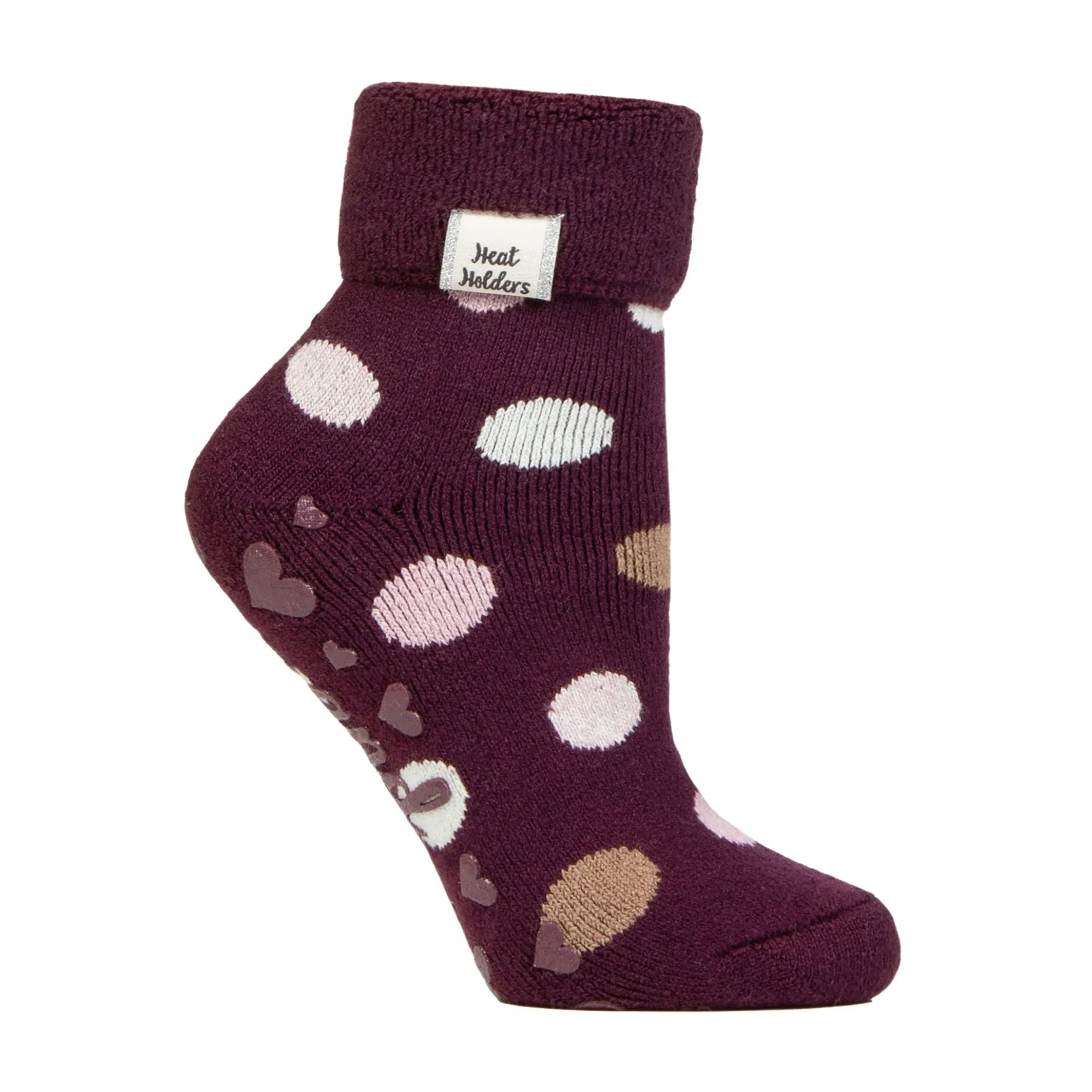 Cozy Turn-Over Cuff Lounge Socks | Warm Winter Socks for Women