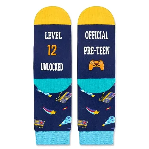 Crazy Silly Funny Socks for Kids, Top Best Cool Presents Gifts for 12 Year Old Boys Girls, 12 Year Old 12 Yr Old Girl Boy Gift Ideas