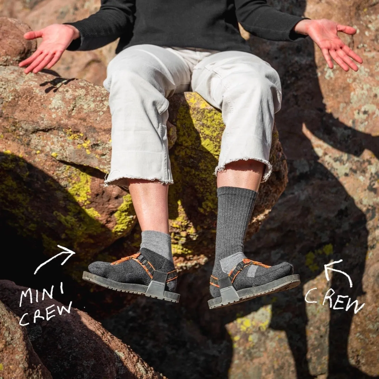 Crew Performance Split-Toe Socks