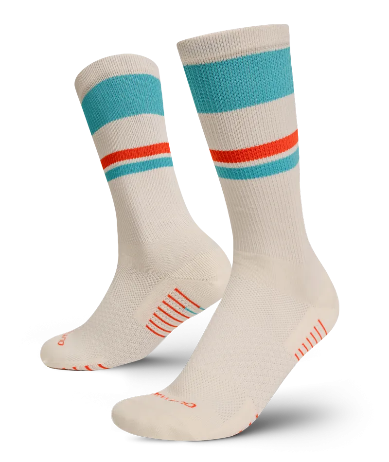 Dash Green Crew Socks