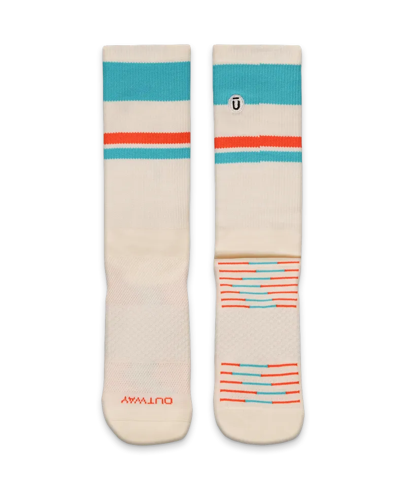 Dash Green Crew Socks