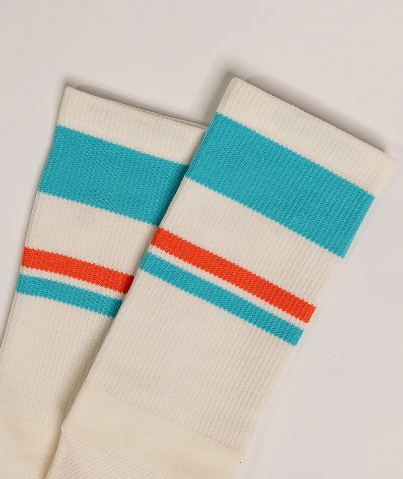 Dash Green Crew Socks