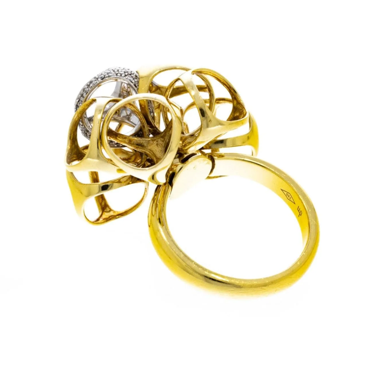 Di Modolo Icona Yellow Gold Diamond Cocktail Ring