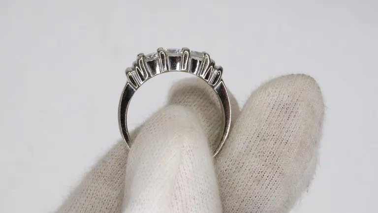 Diamond 1 Carat  14k White Gold Engagement Ring