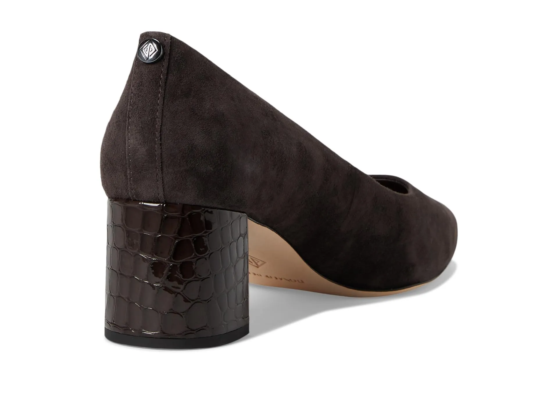 Donald Pliner Women's Suzette Pump, Dark Brown, 9.5