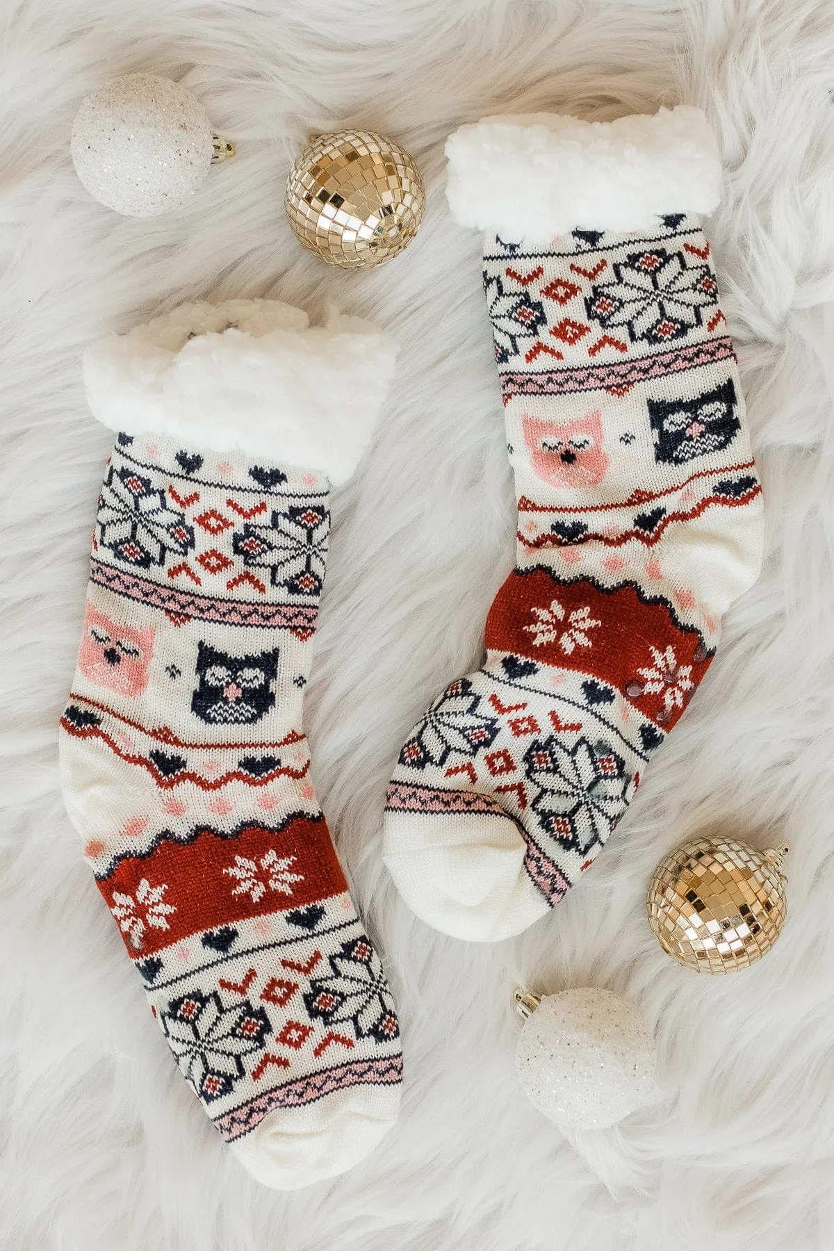 DOORBUSTER Cozy Thermal Knit Socks