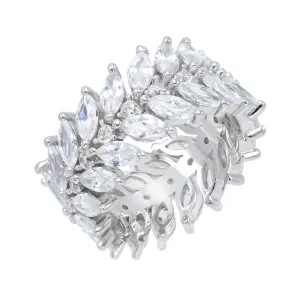 Double Row CZ Ring