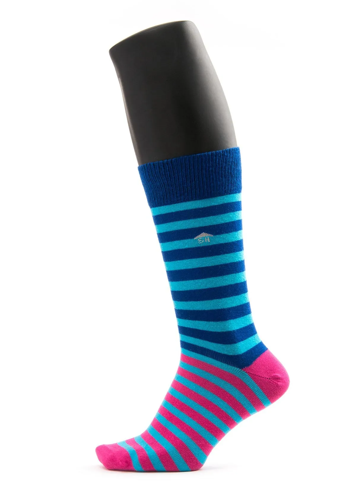 Duo Color Thin Stripes Design Men Socks