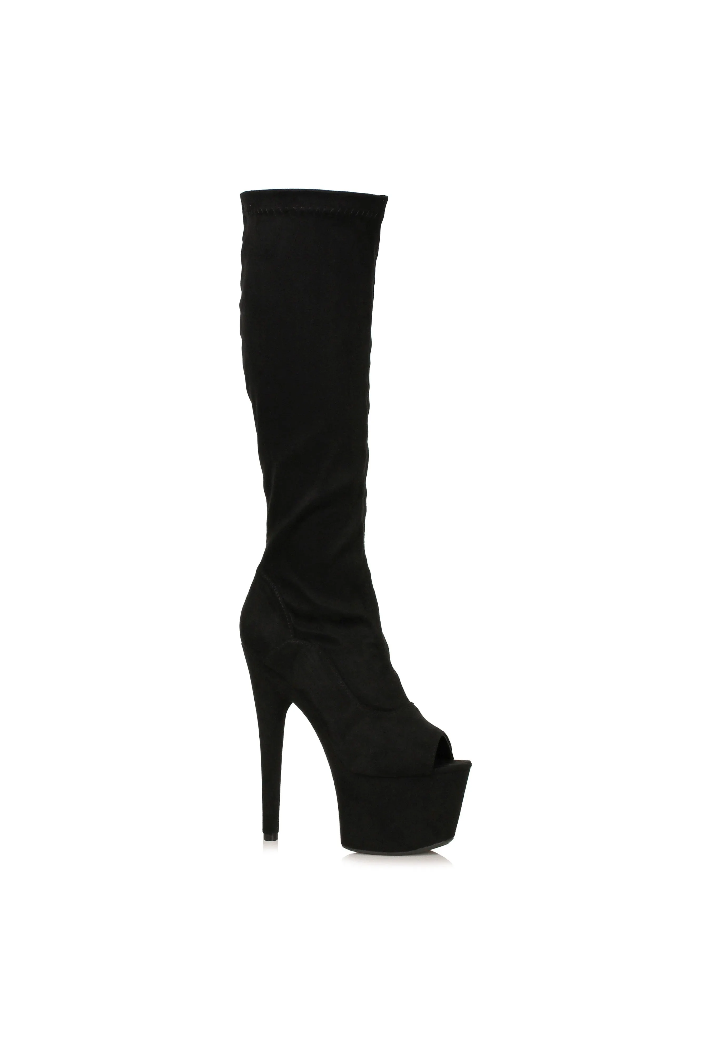 Ellie 709-NATASHA 7" Microfiber Knee Boot