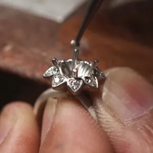 Episode 183 | Custom Handcrafted Sunflower Engagement Ring