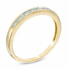 EternalDia 10k Yellow Gold Diamond Bridal Set Ring (0.25ct, IJ/I2I3)