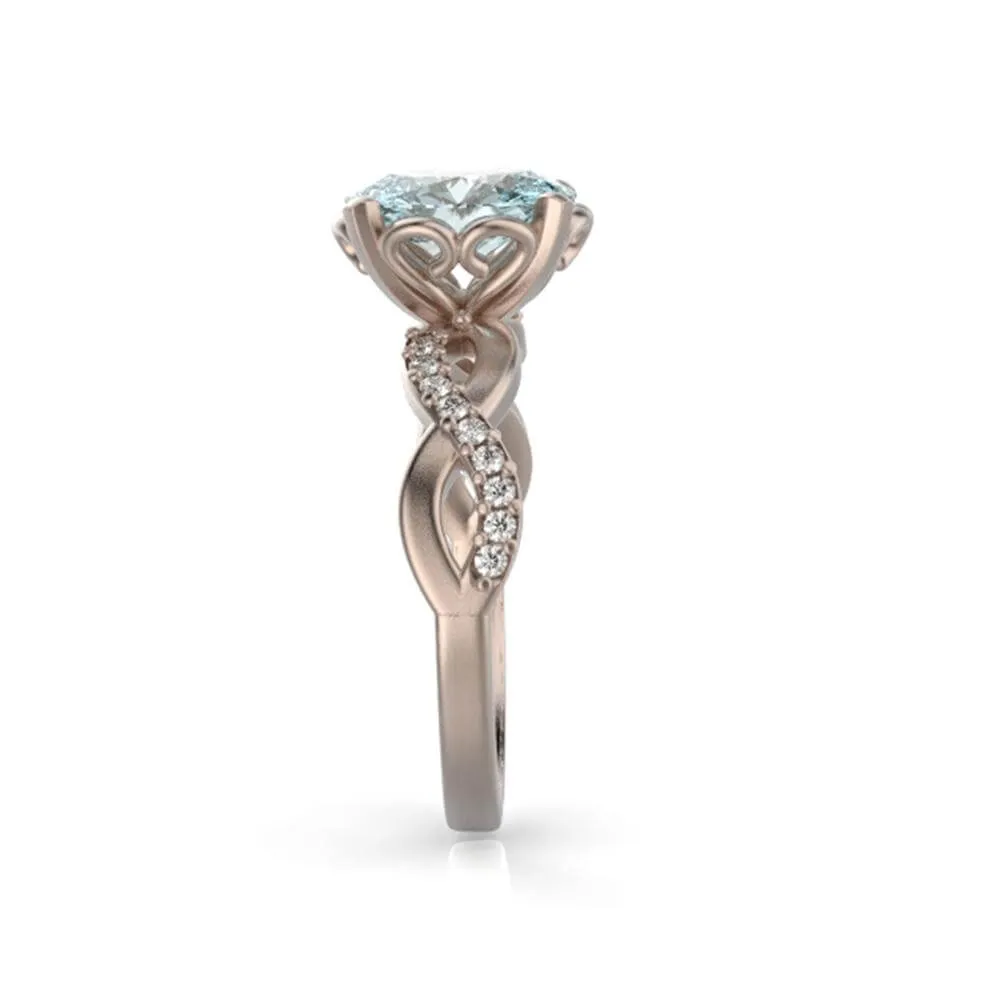 Eve - Aquamarine Ring