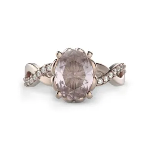 Eve - Morganite ring