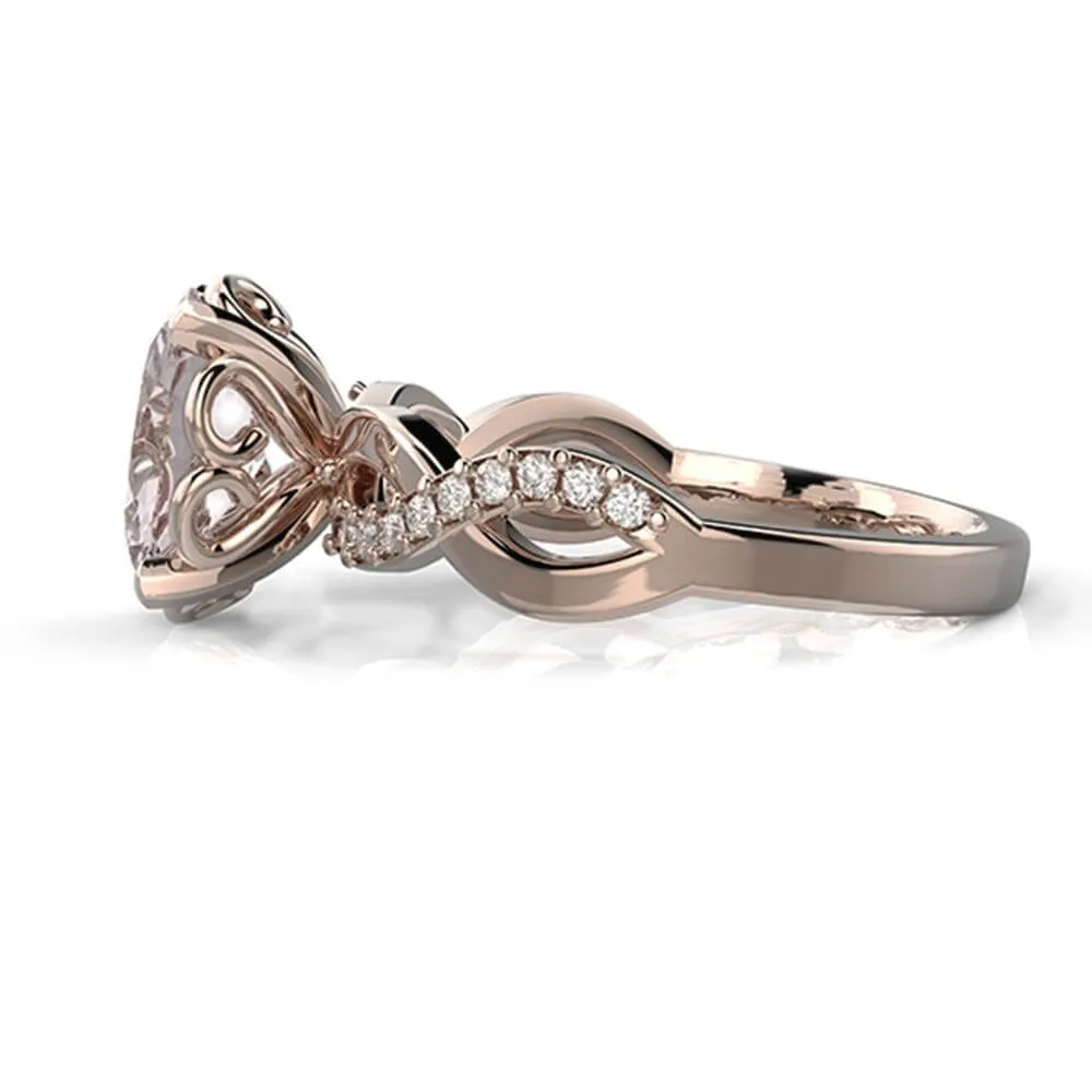 Eve - Morganite ring