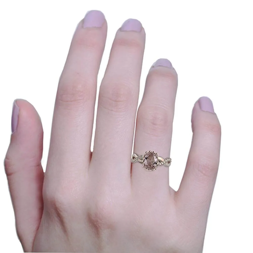 Eve - Morganite ring