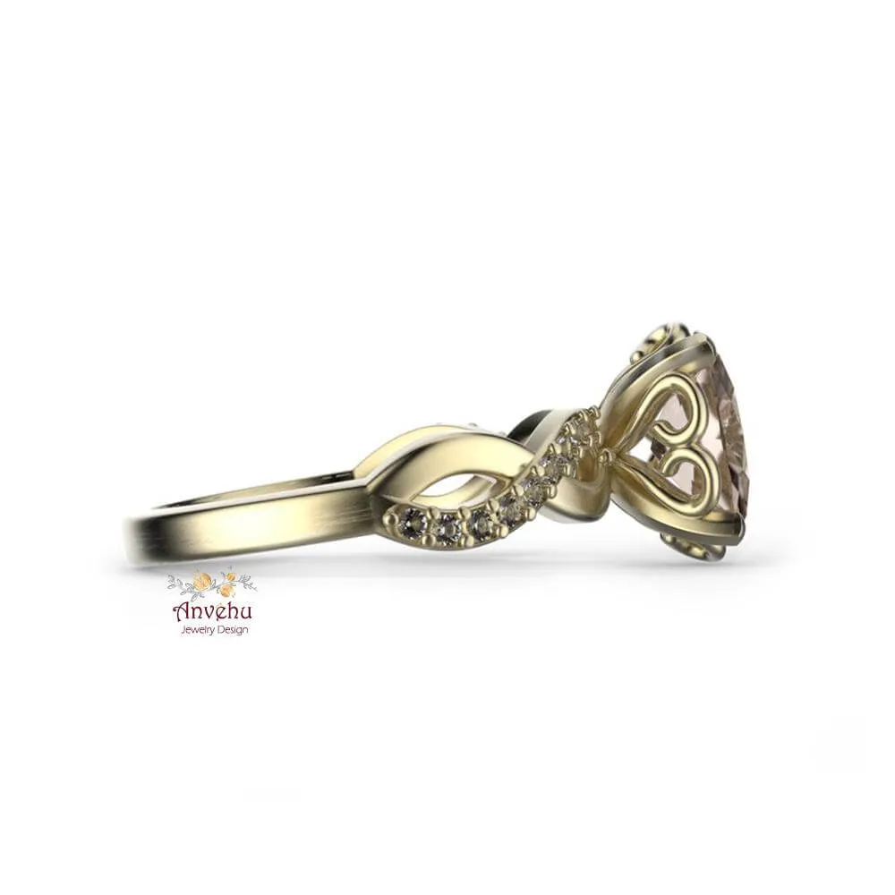 Eve - Morganite ring