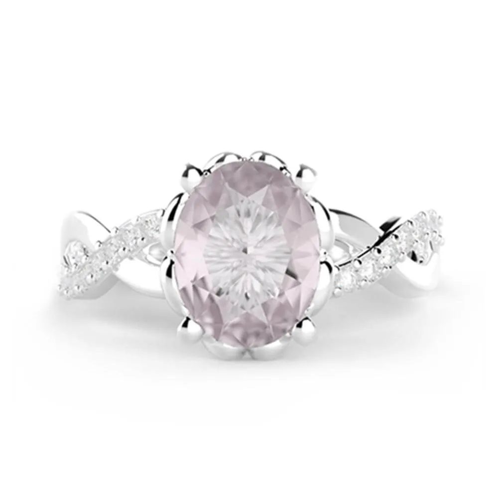 Eve - Morganite ring