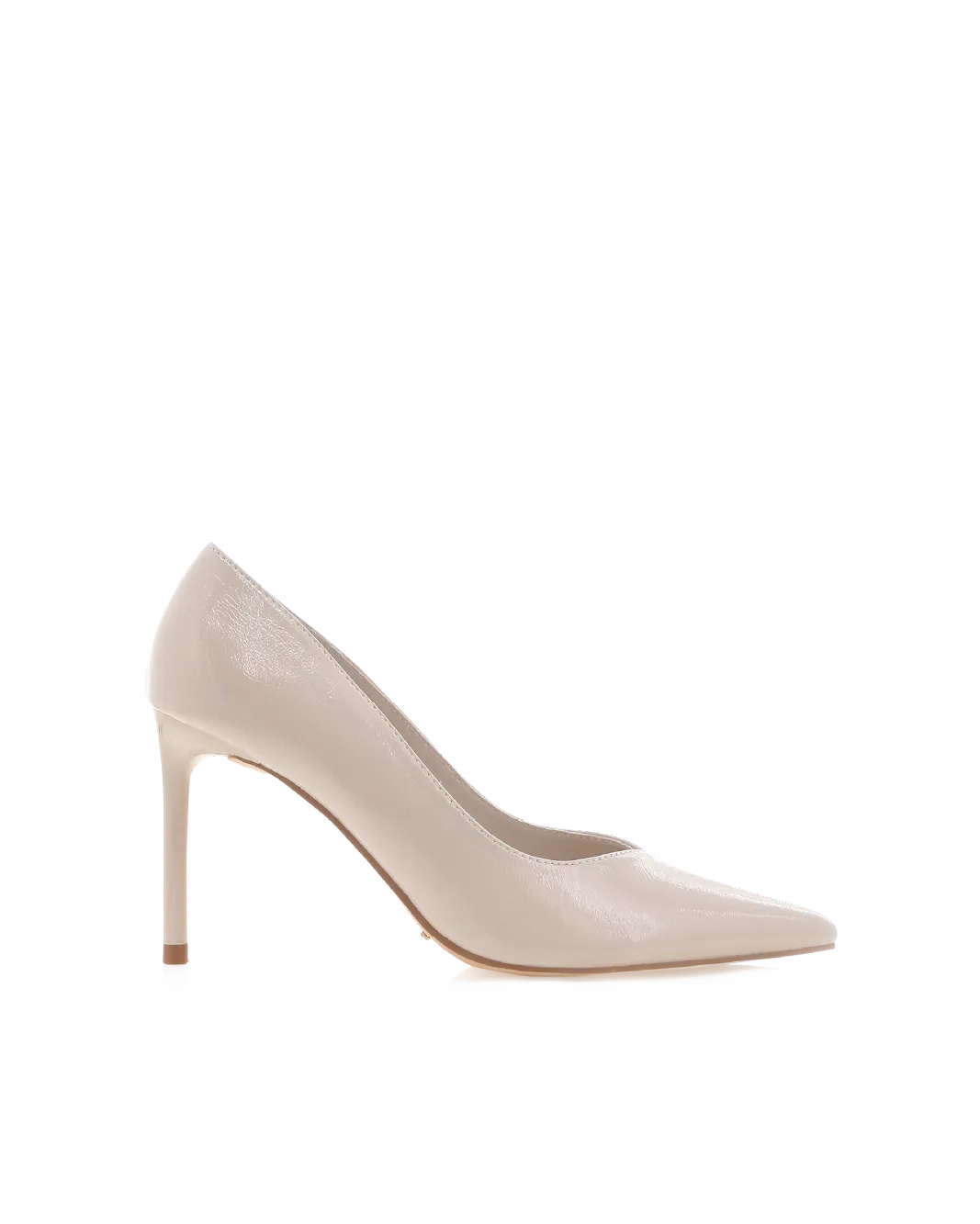 FABIOLA - CHALK CRINKLE PATENT