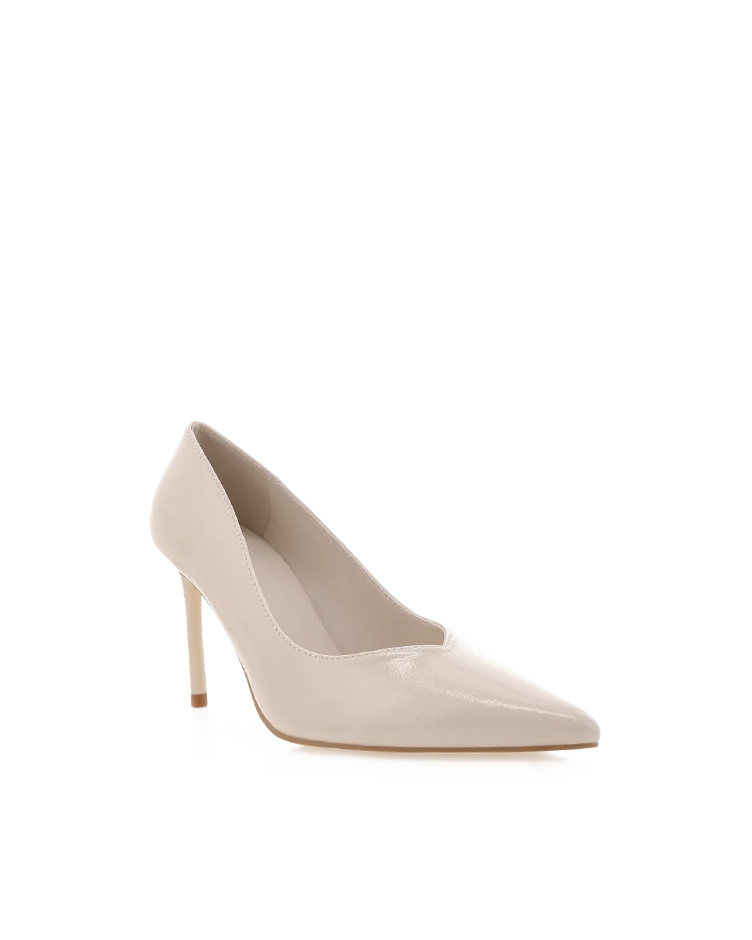 FABIOLA - CHALK CRINKLE PATENT