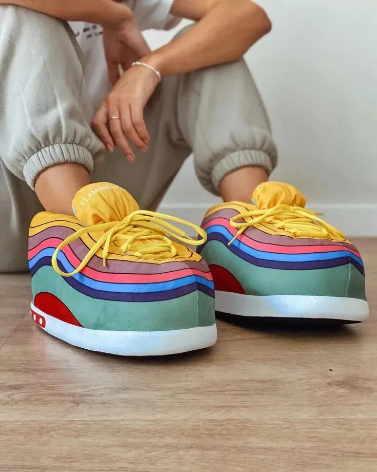 Fashionable High-top house Slippers
