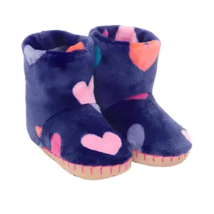 Fleece Slippers - Heart