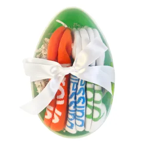 For an EGGS-cellent you - 3-pair set: brave, blessing, kind
