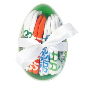 For an EGGS-ceptional you - 4-pair set: brave, blessing, kind, smart