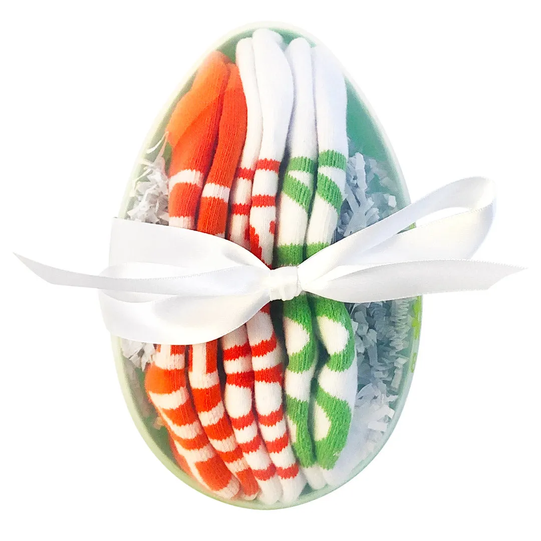 For an EGGS-tra happy you - 3-pair set: brave, happy, kind