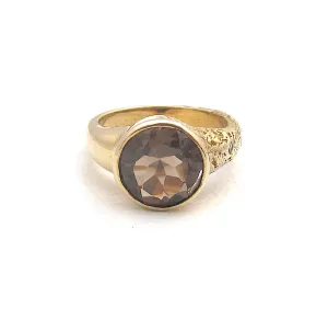 Fragment Smoky Quartz Ring