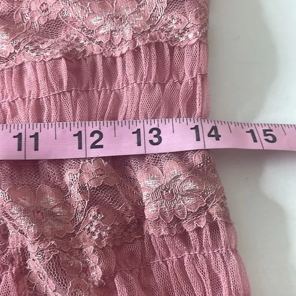 Free People Condesa Mini Slip Dress Smoke Rose Medium