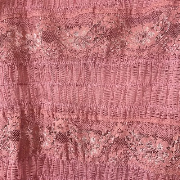 Free People Condesa Mini Slip Dress Smoke Rose Medium