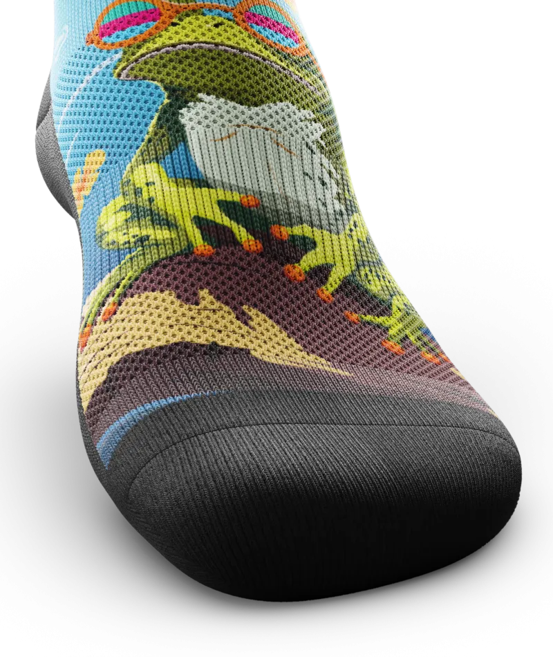Frogged Crew Socks