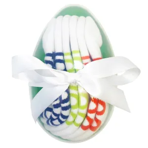 FROM grandma and grandpa: you are EGGS-tremely loved - 3-pair set