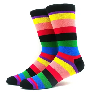Funny Pattern 'Slip in Comfort' Crew Socks