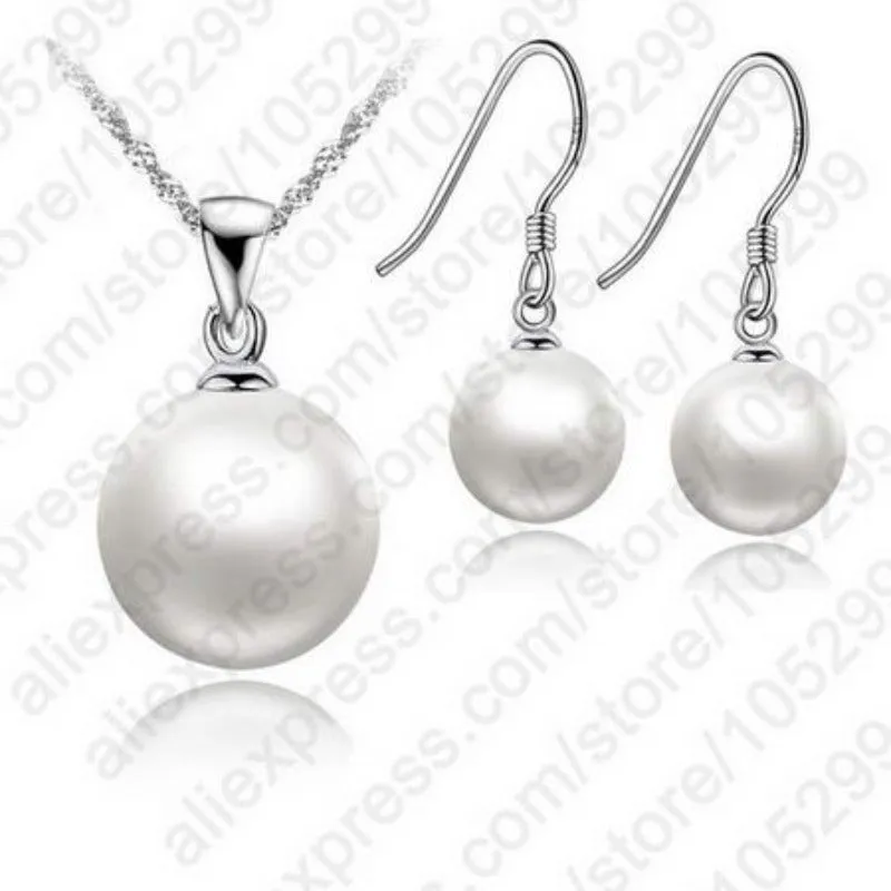 Geneuin Pearl Bridal Jewelry Sets Women Engagement Jewellery