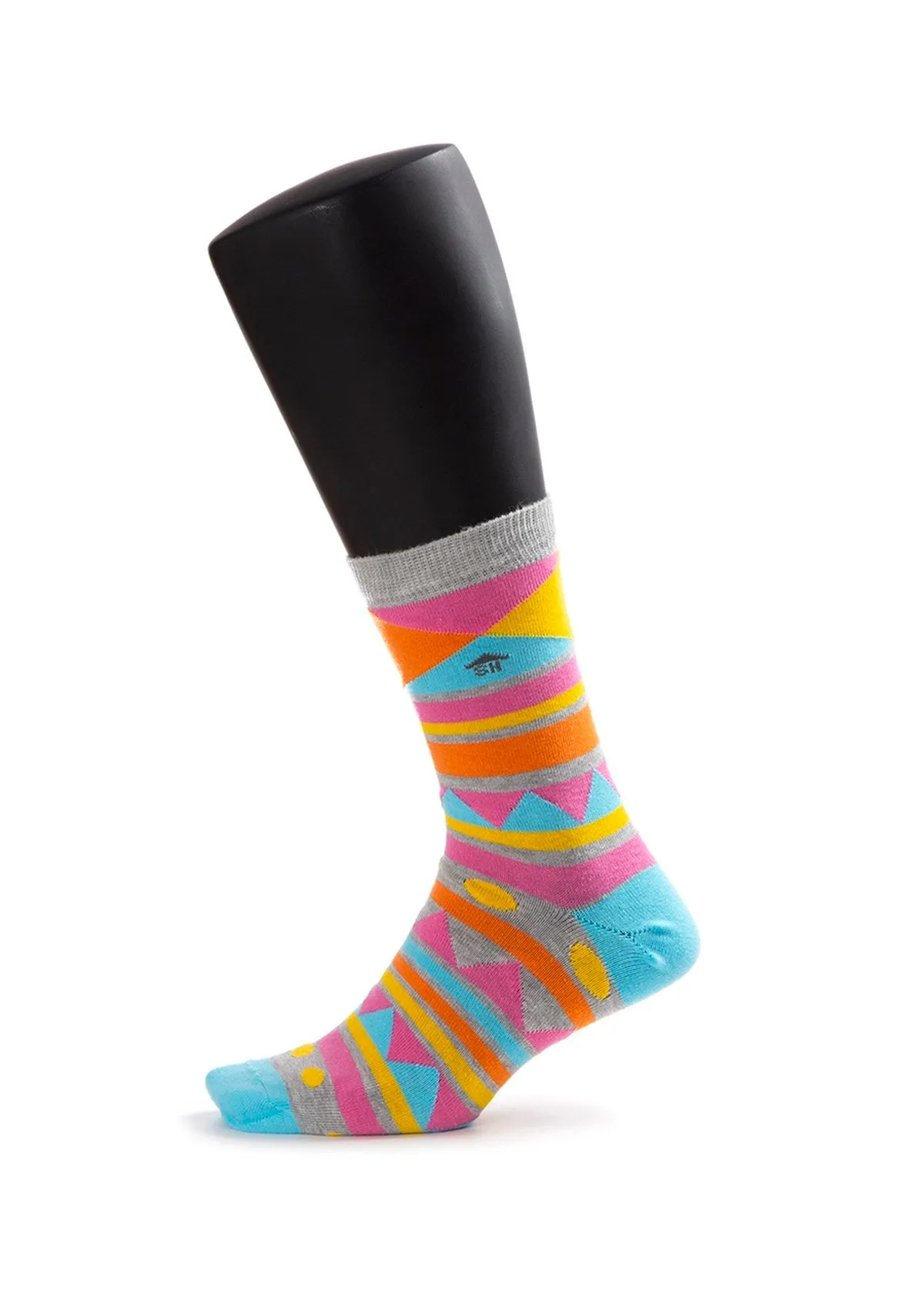 Geometrical Shapes Design Women Socks
