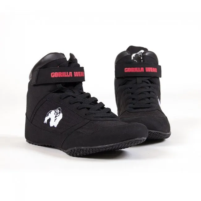 Gorilla Wear - Weight Lifting Shoes - High Tops - Black