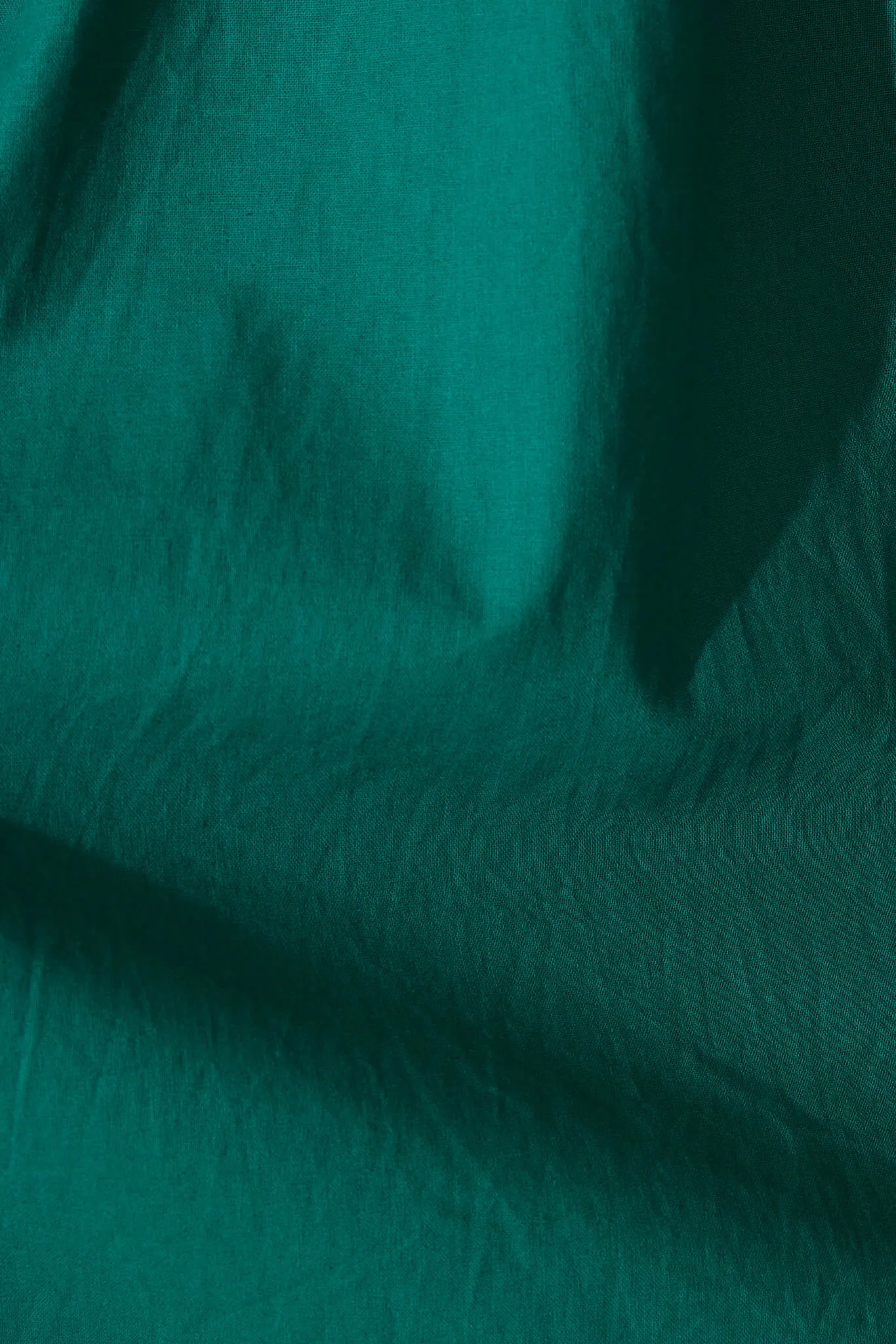 Green Cotton Midi Dress for Gemini Lovers