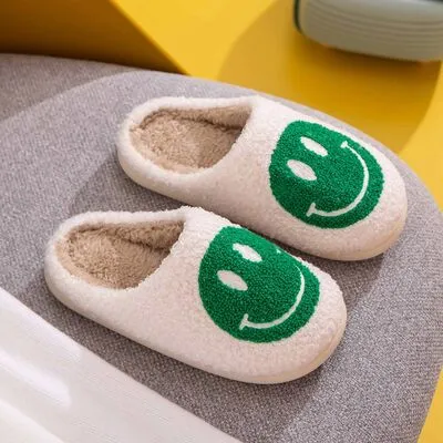 Hazel Blues® |  Melody Smiley Face Slippers
